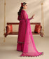 3 Piece - Embroidered Blended Net Suit